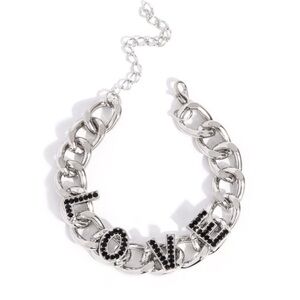 Silver Tone Chain Bracelet